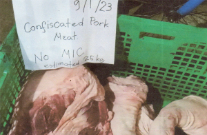 Post Meat Establishment Control and Monitoring